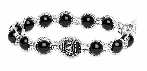 Pulsera Tamashii Celebration in Plata Onice BHS925-1 - BHS925-1